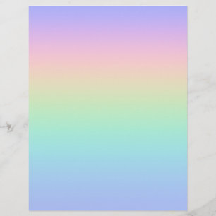 Pastelregenboog Flyer