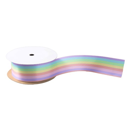 Pastelregenboog gestreepte regenboogkern Decora Ke Lint (Spoel)