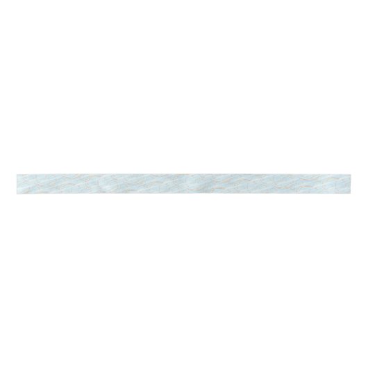 Pastelregenboog in blauwe hemel met witte wolken lint (Voorkant)