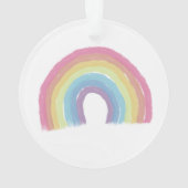 Pastelregenboog Ornament (achterkant)