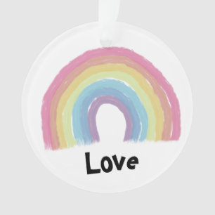 Pastelregenboog Ornament