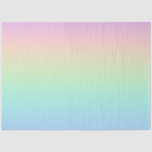 Pastelregenboog Tissuepapier