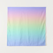 Pastelregenboog Wandkleed (Voorkant)