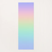 Pastelregenboog Yogamat (Achterkant)