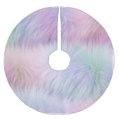 pastelregenboogbont kerstboom rok (Voorkant)