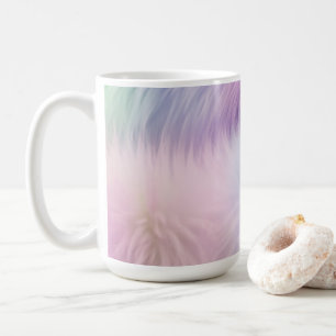 pastelregenboogbont koffiemok