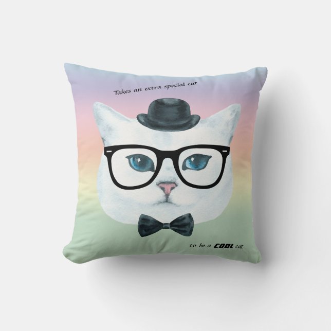 Pastelregenboogheupkraampje Kussen (Voorkant)