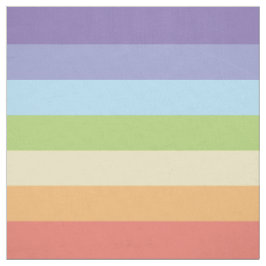 Pastelregenboogstrepen Gay Pride Stof