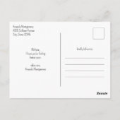 Pastelroze & Nep-glitter Boho Regenboog Beterschap Briefkaart (Achterkant)