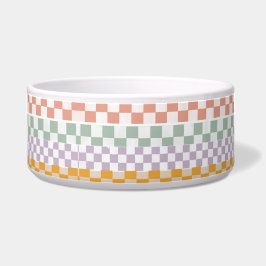 Pastelruitjes Voerbakje