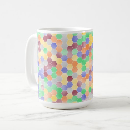 Pastels 15oz Mug (Devant gauche)