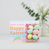 Pastels Bonne Carte postale de Pâques (Debout devant)