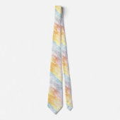 PASTELS DOUX ABSTRAIT/JOLIE JOUR D'ÉTÉ CRAVATE (Devant)