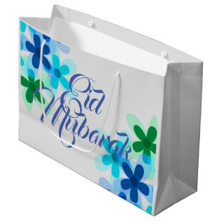 Pastels floral Eid Mubarak cadeau Groot Cadeauzakje