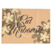 Pastels floral sac cadeau de l'Aïd Moubarak (Dos)