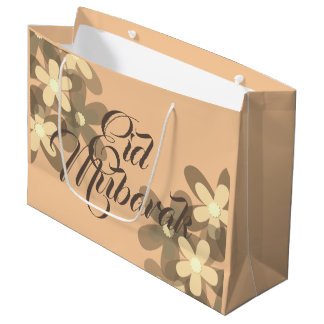 Pastels floral sac cadeau de l'Aïd Moubarak