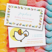 Pastels Jouer Duckies & Mignons Carte de visite po