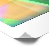 Pastels op Dawn Poster (Hoek)