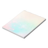 Pastels Pattern Notitieblok (Gedraaid)