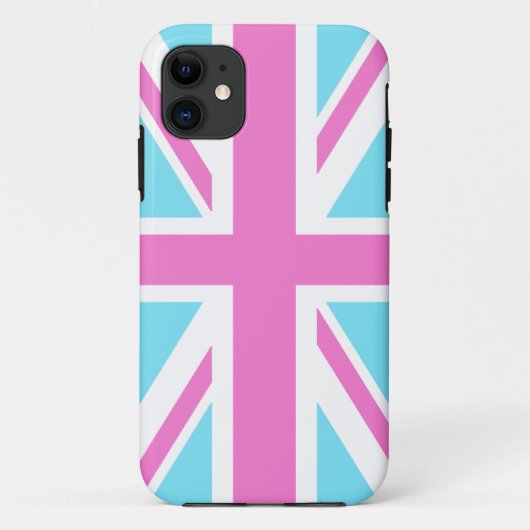  Pastels Union Flag iPhone 5 Hoesje (Achterkant)