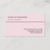 Pastels Waterverf Camo Visitekaartje (Achterkant)