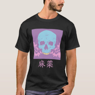 Pastelschedel Zachte Grunge Kleding voor E Meisje T-shirt