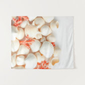 pastelschelpen wandkleed (Voorkant (horizontaal))