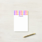 pastelstippen op maat post-it® notes (Op bureau)