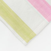 Pastelstropen Fleece Deken (Hoek)