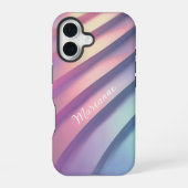 Pasteltrappen gepersonaliseerd iPhone 16 hoesje (Achterkant)