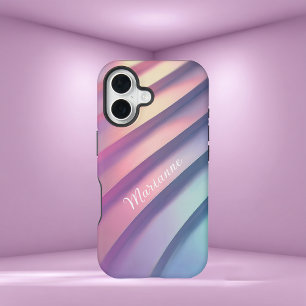 Pasteltrappen gepersonaliseerd iPhone 16 hoesje