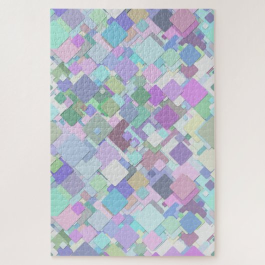 pastelvierpuzzel legpuzzel (Verticaal)