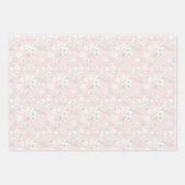 Pastelvogels en -bloemen inpakpapier vel (Voorkant 2)