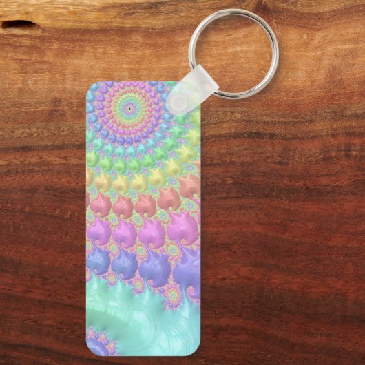 Pastelwerveling - Sleutelhanger (Achterkant)