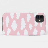 Pastelwolken: asthetische witte en roze kunst Case-Mate iPhone case (Achterkant (horizontaal))