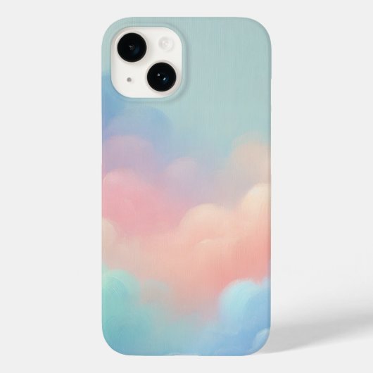 Pastelwolken Case-Mate iPhone Case (Achterkant)