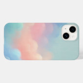 Pastelwolken Case-Mate iPhone Case (Achterkant (horizontaal))