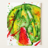 pastèque Abstraite couleur vive (Dos)