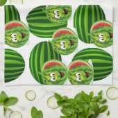 pastèque cuisine serviette à main (Plié)