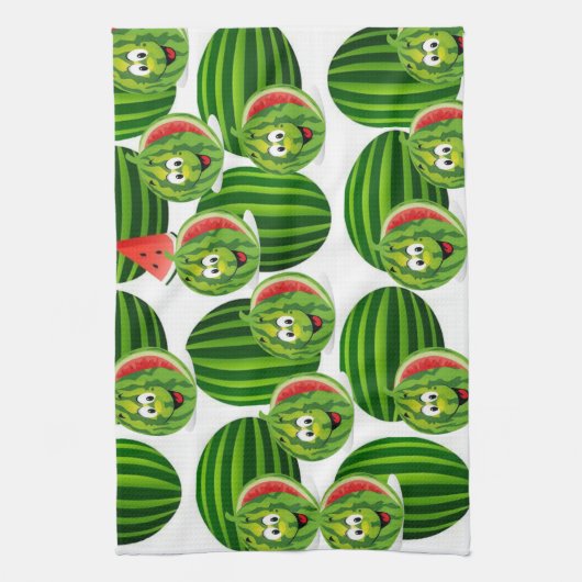 pastèque cuisine serviette à main (Vertical)