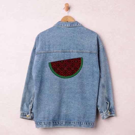 Pastèque de Palestine Broderie tatreez rouge (Hangar)
