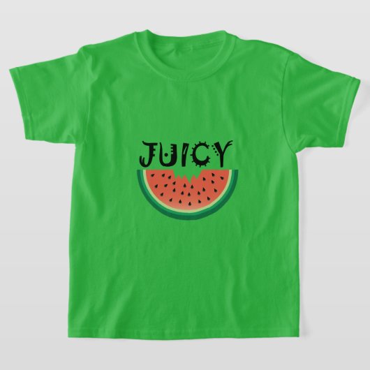 Pastèque Juicy - T-shirt de base pour filles (Poser)