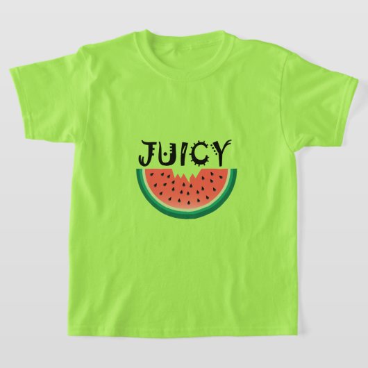 Pastèque Juicy - T-shirt de base pour filles (Poser)
