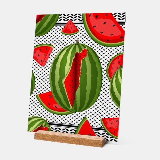 Pastèque Palestine - Slice (Angle)