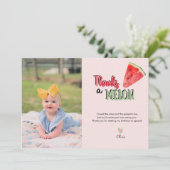 Pastèque | Premier Merci d'anniversaire (Debout devant)