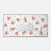 Pastèque rose, Graines de pastèque, Motif d'été (Clavier et souris)