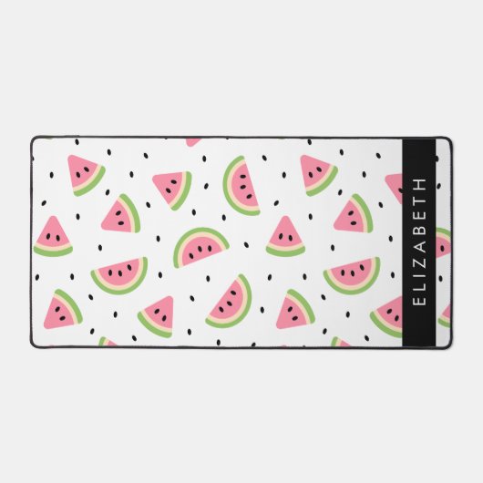 Pastèque Rose, Pâtes De Pâques, Votre Nom (Recto)