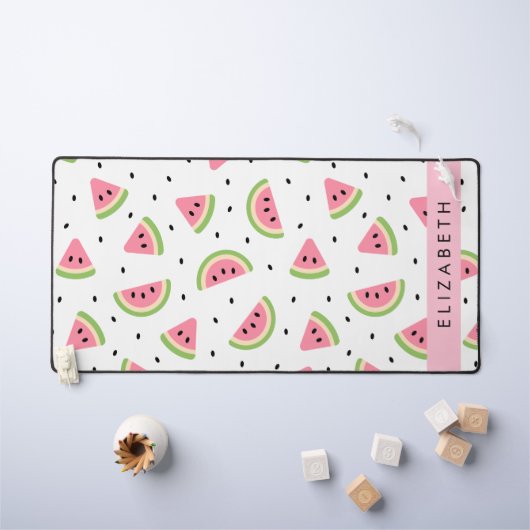 Pastèque Rose, Pâtes De Pâques, Votre Nom (Tableau pour enfants)