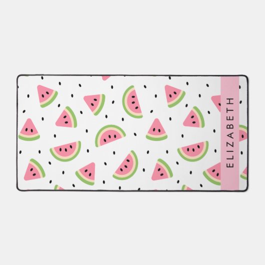 Pastèque Rose, Pâtes De Pâques, Votre Nom (Recto)