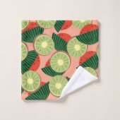 Pastèques et kiwis (Gant de toilette)